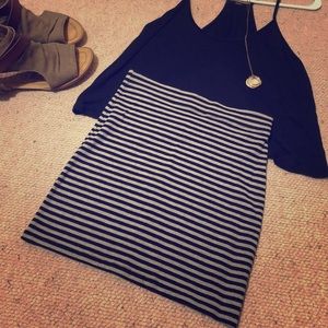 Striped Mini Skirt